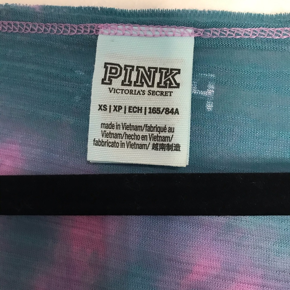 PINK by Victoria’s Secret tiedye vneck xs - Picture 4 of 4